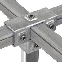 Doos T-Stuk met zij-uitgang - vierkant - 25 mm (40 stuks)