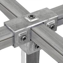 Doos T-Stuk met zij-uitgang - vierkant - 25 mm (40 stuks)