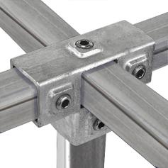 Doos T-Stuk met zij-uitgang - vierkant - 25 mm (40 stuks)