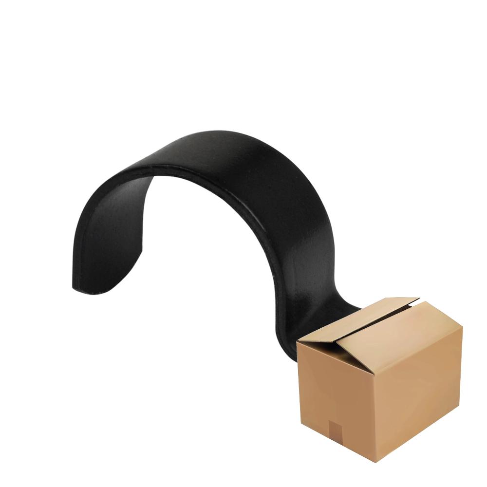 Karton Rohrschelle - Schwarz-E / 48,3 mm (80 Stück)