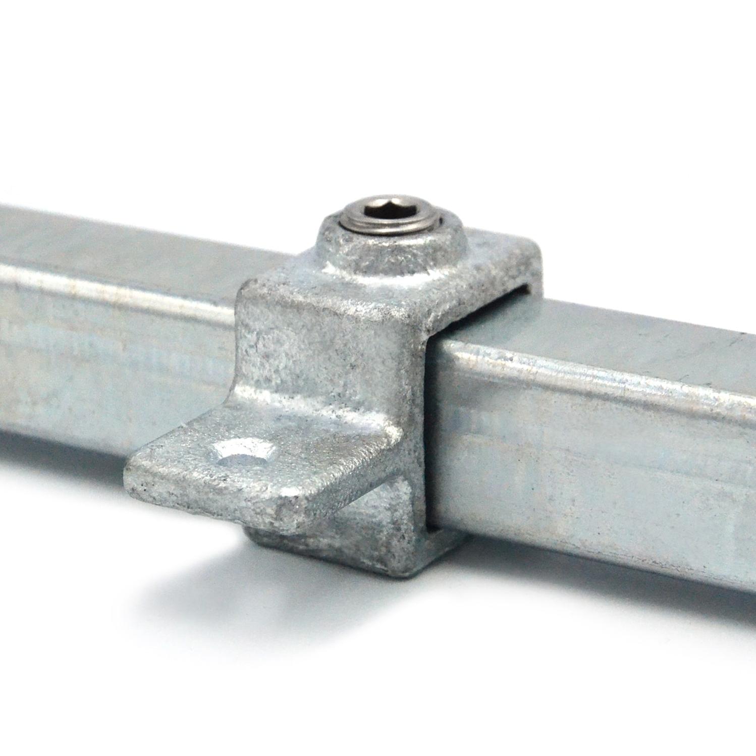 Rohrverbinder Gelenkauge - quadratisch - 25 mm Rohrverbinder Gelenkauge - quadratisch - 25 mm