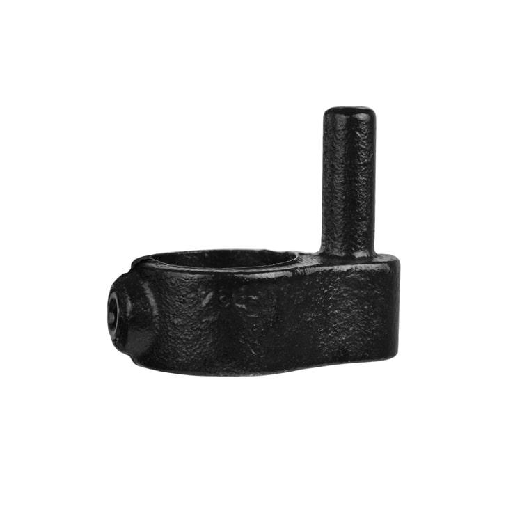 Buiskoppeling Scharnierpen - zwart-D / 42,4 mm