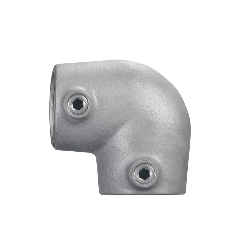 Karton Rohrverbinder Bogen 90° variabler Winkel 0°-11°-C / 33,7 mm (40 Stück)