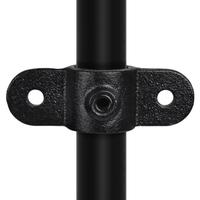 Doos Dubbel oogdeel in 1 lijn - zwart-D / 42,4 mm (60 stuks)