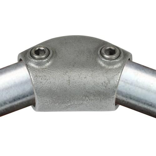 Rohrverbinder Bogen variabel 105° - 165°-D / 42,4 mm Rohrverbinder Bogen variabel 105° - 165°-D / 42,4 mm