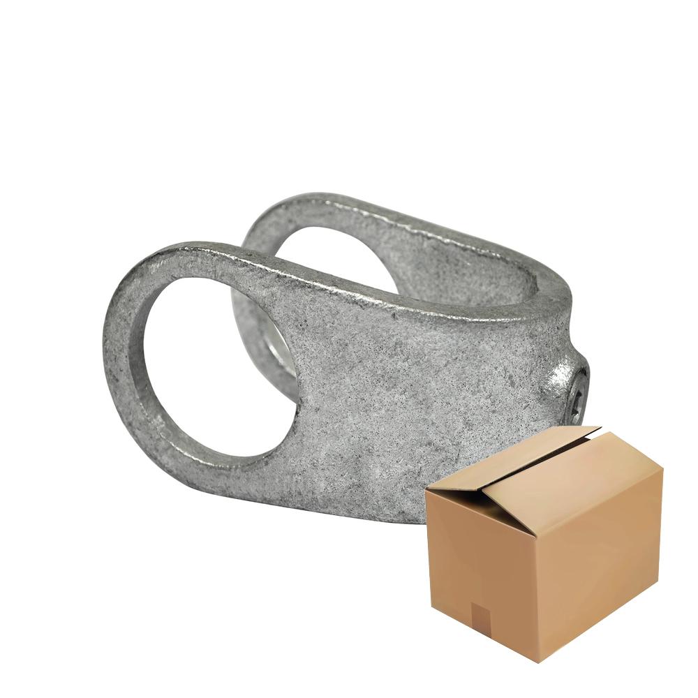 Karton Rohrverbinder Kreuzstück offen-C / 33,7 mm (74 Stück)