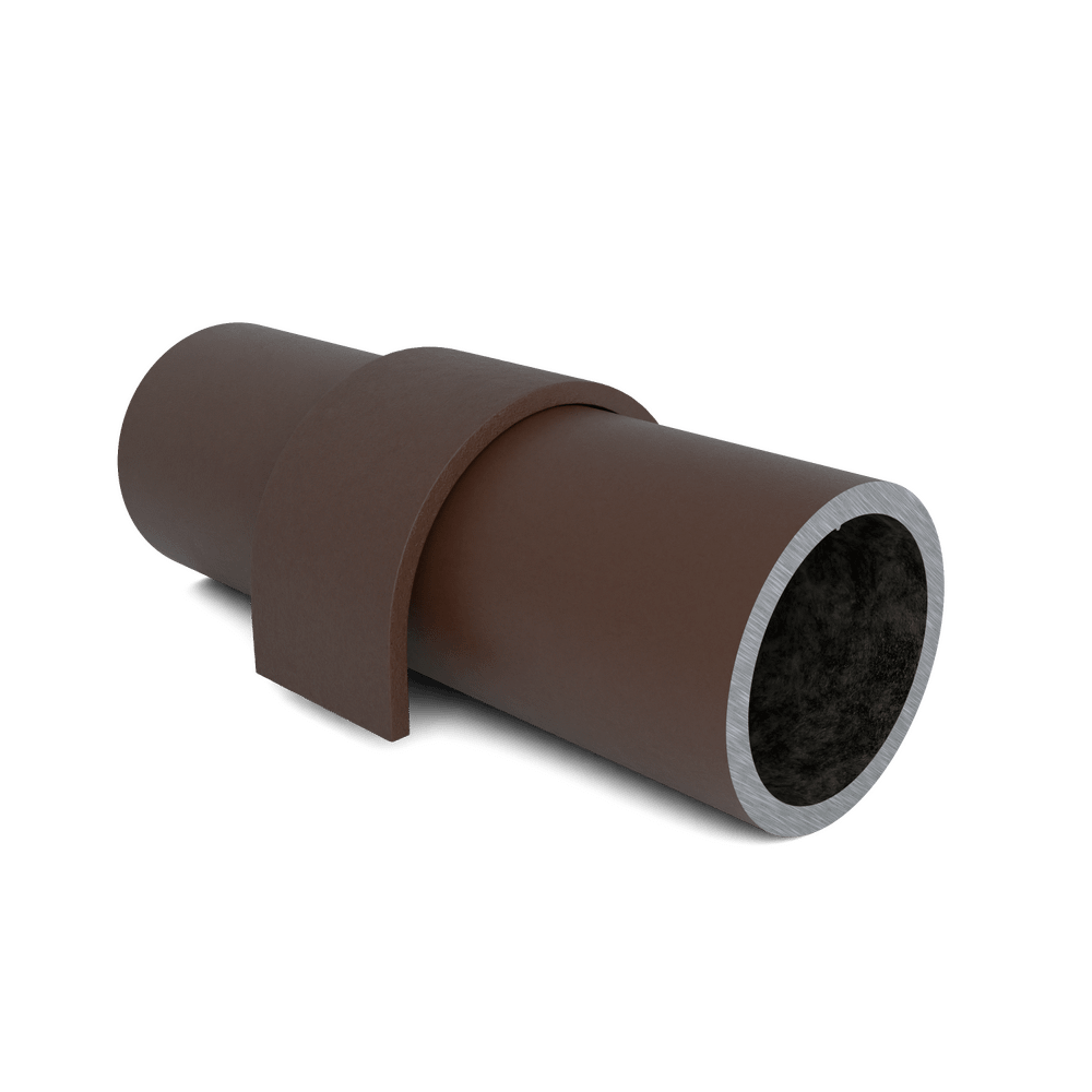 Buiskoppeling Kapbeugel - vintage bruin-B / 26,9 mm