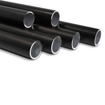 Aluminium Rond Zwart - HOME