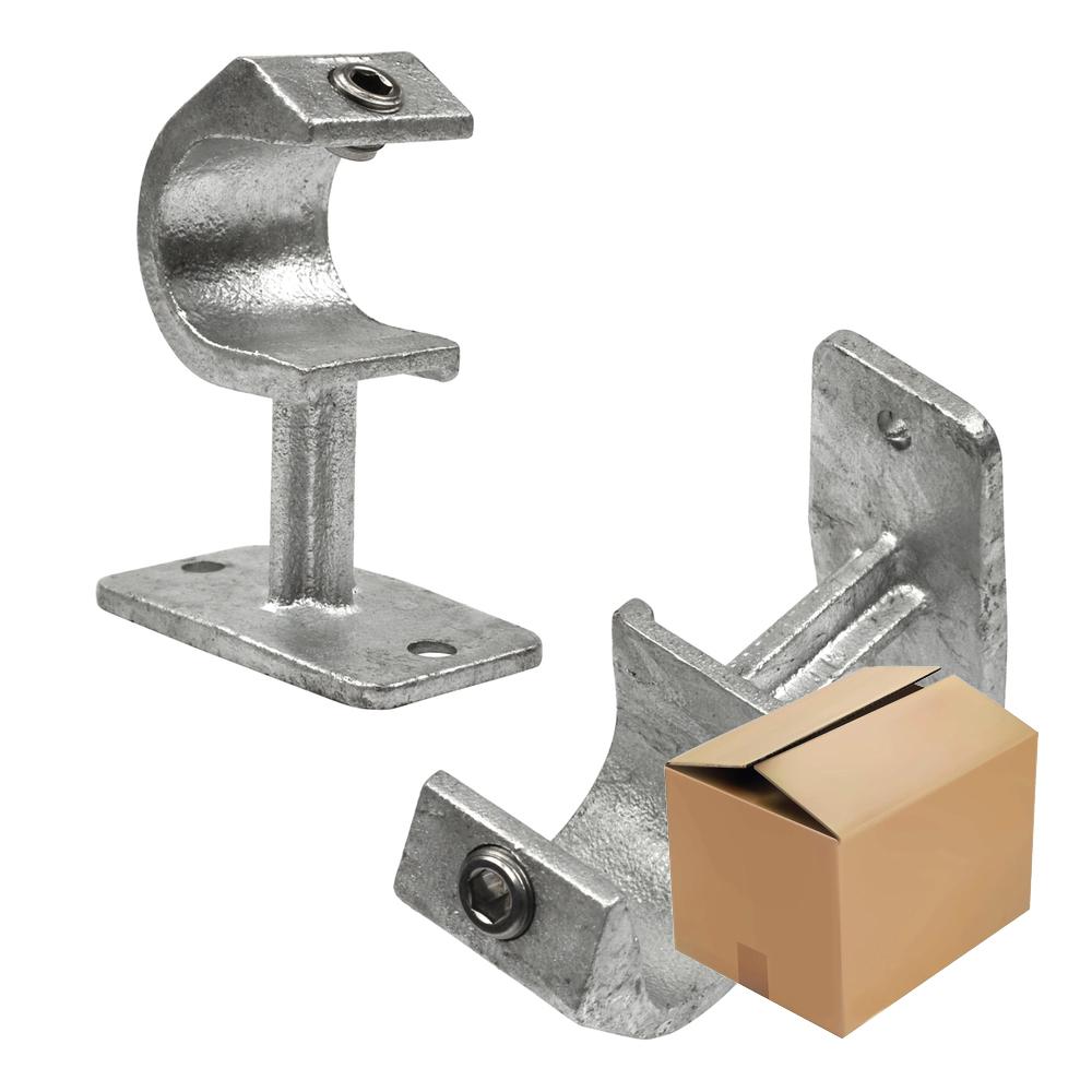 Karton Rohrverbinder Handlaufhalterung mit Einlage-E / 48,3 mm (30 Stück) Karton Rohrverbinder Handlaufhalterung mit Einlage-E / 48,3 mm (30 Stück)