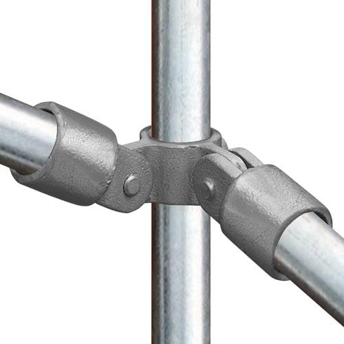 Karton Rohrverbinder Gelenkstück doppelt 90°-C / 33,7 mm (20 stück)