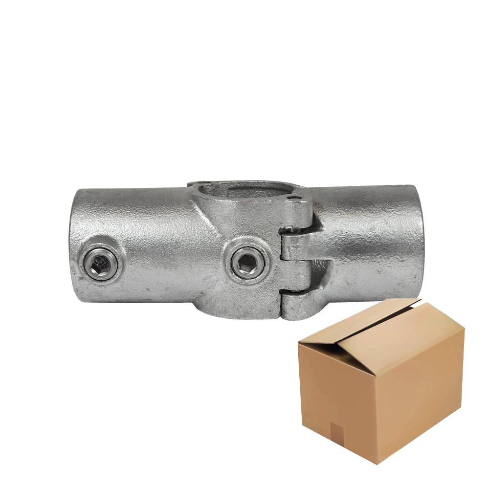 Karton Rohrverbinder offenes klappbares Kreuzstück einseitig-E / 48,3 mm(18 Stück) Karton Rohrverbinder offenes klappbares Kreuzstück einseitig-E / 48,3 mm(18 Stück)