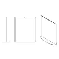 Brochurehouder Rugby A4