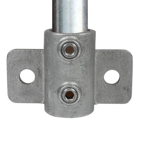 Karton Rohrverbinder Wandhalter horizontal extra schwer-D / 42,4 mm (15 Stück)