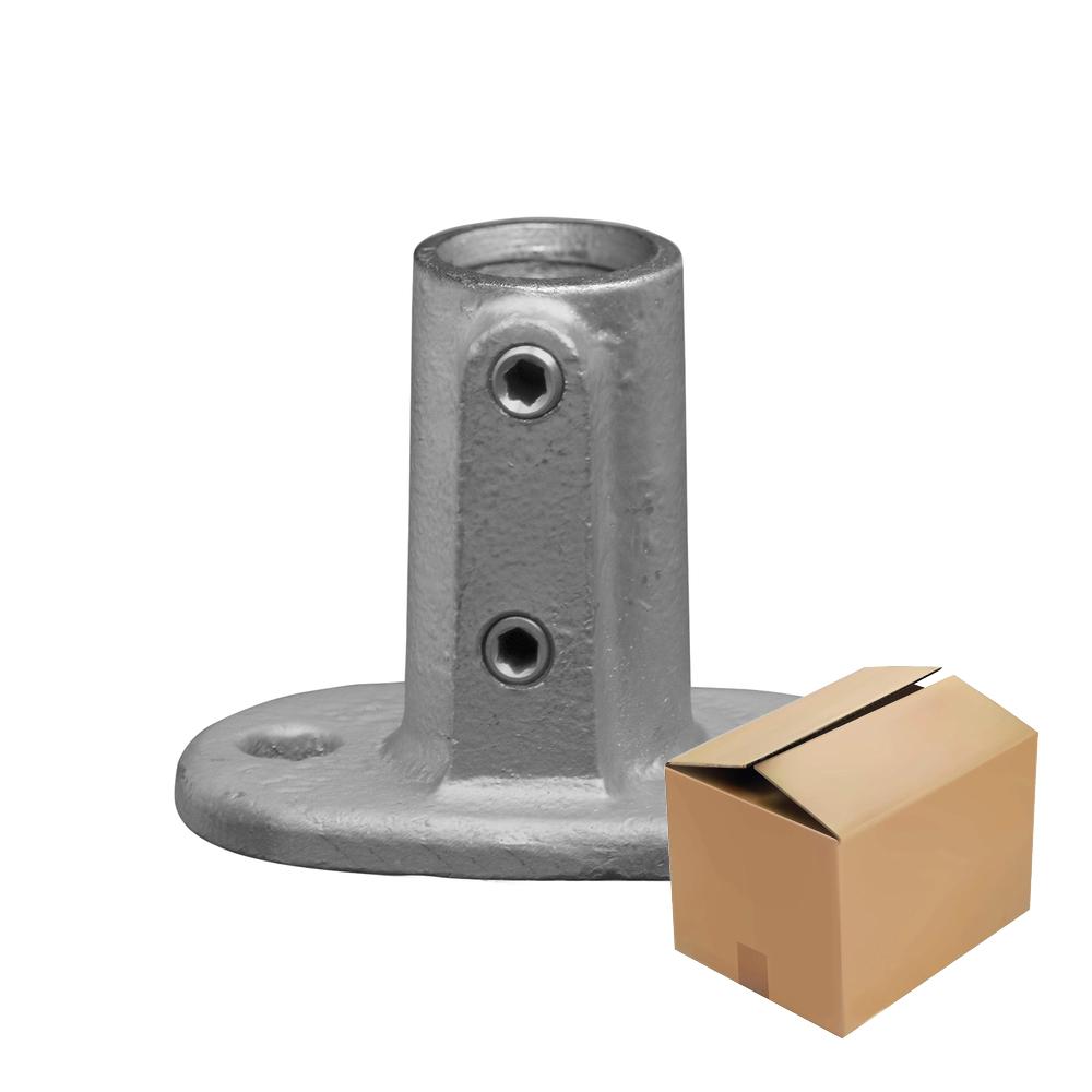 Doos Ovale voetplaat-C / 33,7 mm (30 stuks)