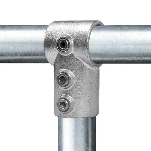 Karton Rohrverbinder kurzes T-Stück lang-D / 42,4 mm (27 Stück)