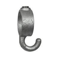 Karton Rohrverbinder Stellring mit Haken-B / 26,9 mm (160 Stück)