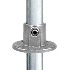 Doos Ronde voetplaat met doorloop-A / 21,3 mm (100 stuks)