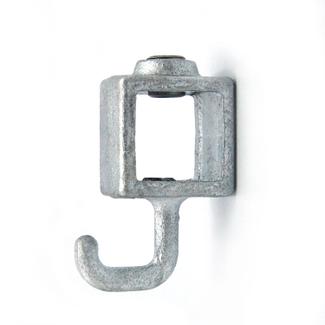 Doos Kapstokhaak - vierkant