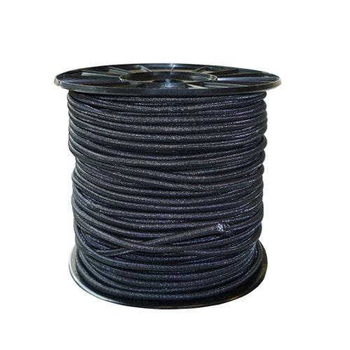 Gummiseil auf Rolle schwarz-6 mm Gummiseil auf Rolle schwarz-6 mm