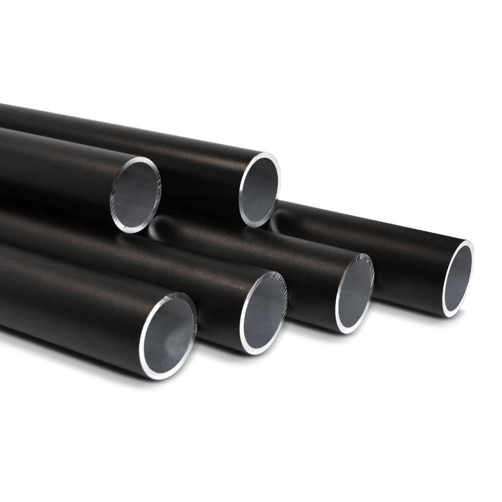 Steigerbuis zwart aluminium 42 mm