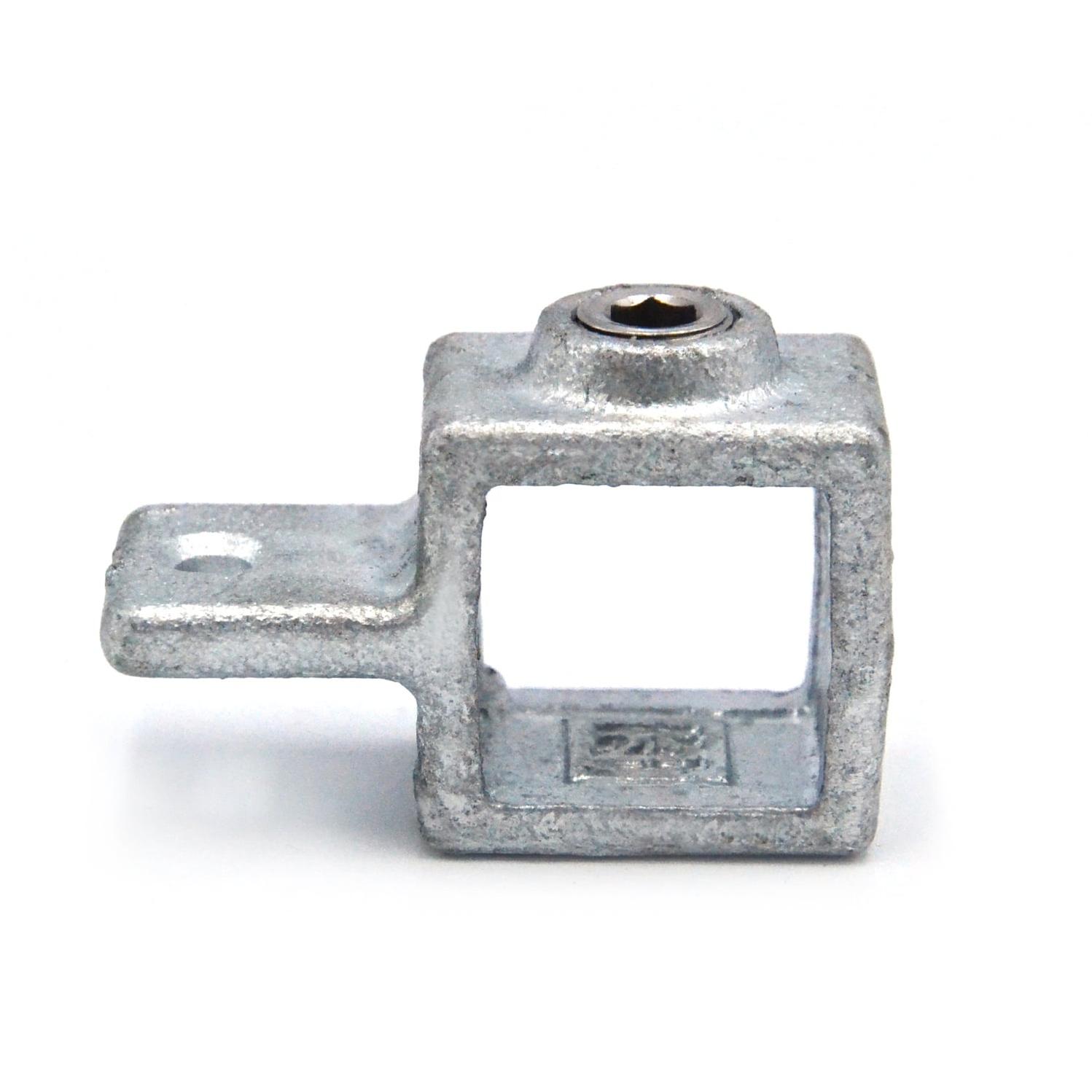 Rohrverbinder Gelenkauge - quadratisch - 25 mm Rohrverbinder Gelenkauge - quadratisch - 25 mm
