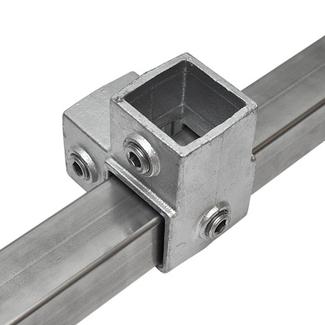 Doos Hoekstuk doorlopende staander - vierkant