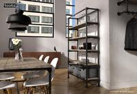 Open Kast Sheffield: S / 26,9mm / zwart