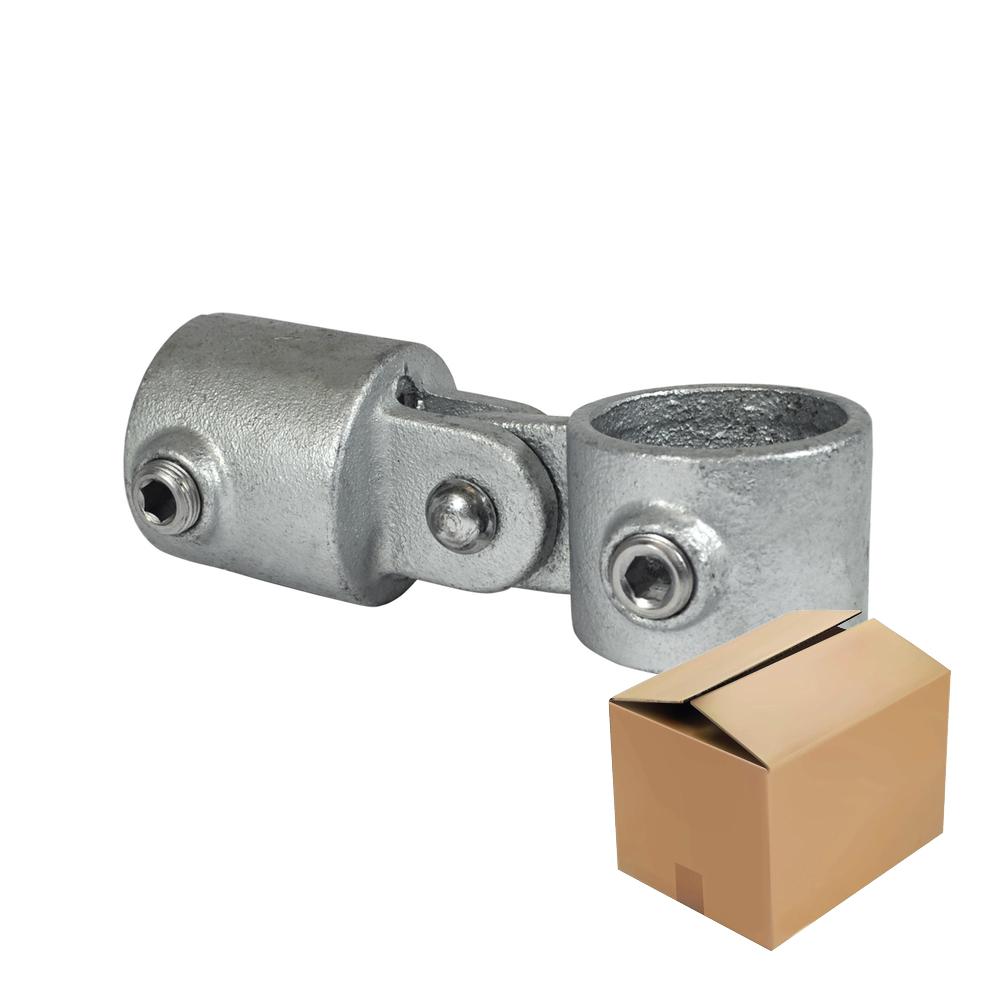 Karton Rohrverbinder Gelenkstück einfach-B / 26,9 mm (40 Stück)