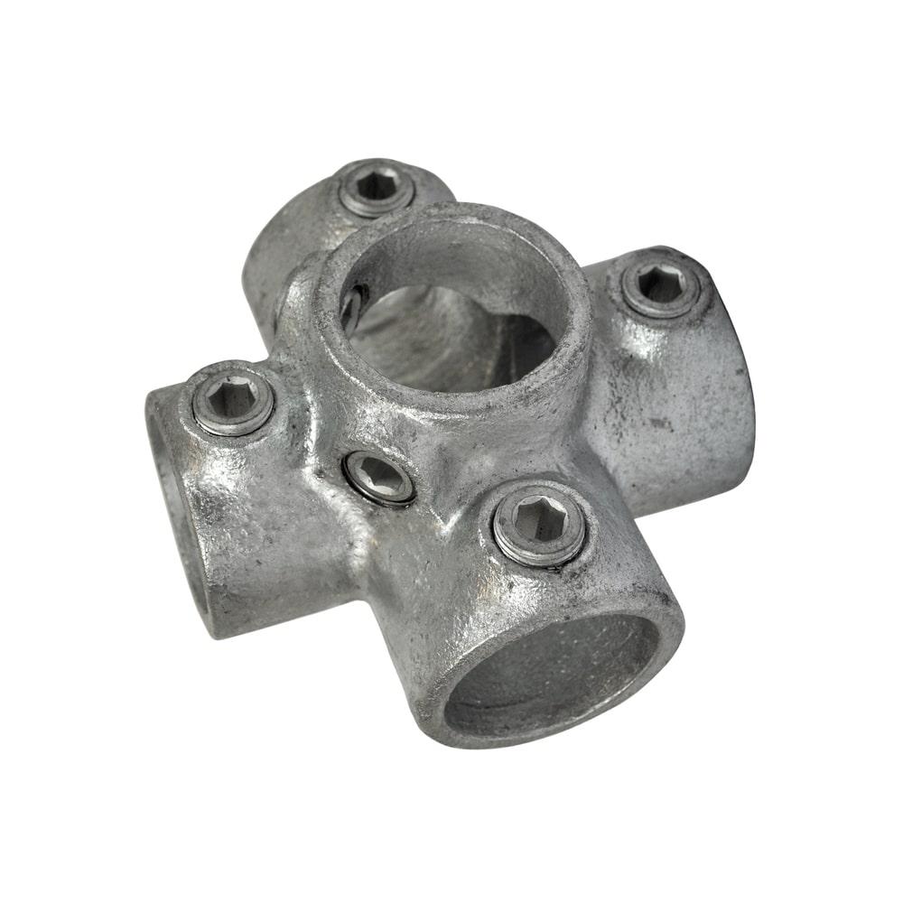 Buiskoppeling 4-Weg kruisstuk-F / 60,3 mm