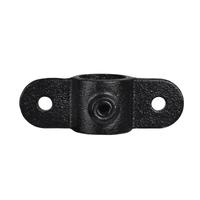 Doos Dubbel oogdeel in 1 lijn - zwart-D / 42,4 mm (60 stuks)