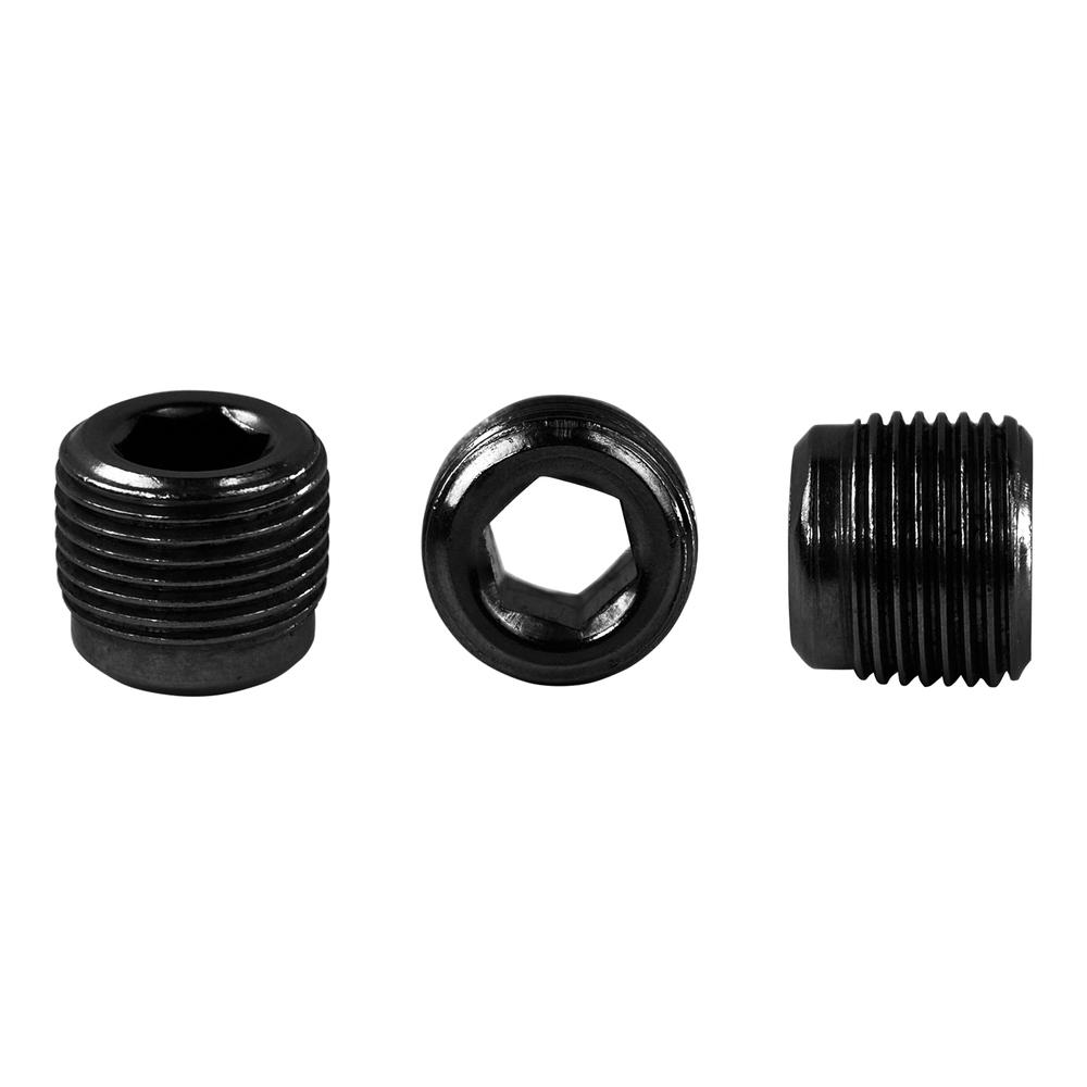 Buiskoppeling Stelschroef (zwart)-BC / 26,9 mm en 33,7 mm