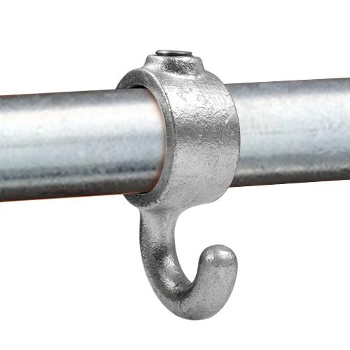 Karton Rohrverbinder Garderobenhaken-D / 42,4 mm (120 Stück)
