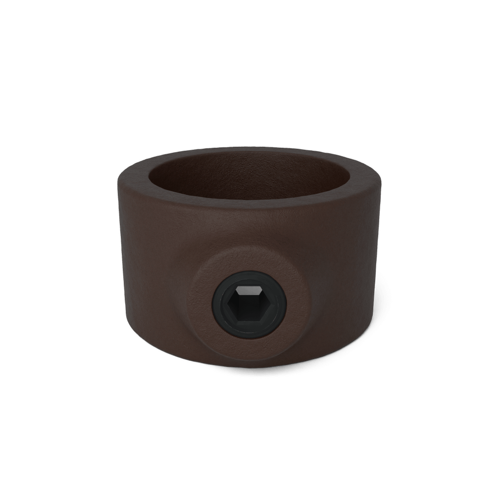 Buiskoppeling Borgring - vintage bruin-B / 26,9 mm