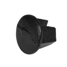Inslagdop metaal - zwart-D / 42,4 mm