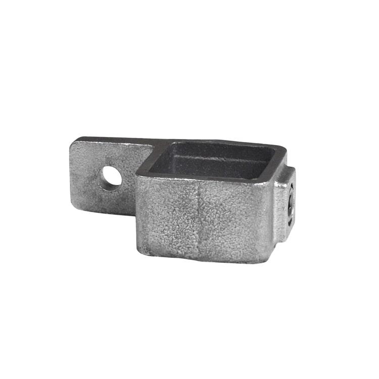 Rohrverbinder Ösenteil mit Einzellasche - quadratisch - 25 mm Rohrverbinder Ösenteil mit Einzellasche - quadratisch - 25 mm