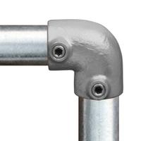 Karton Rohrverbinder Bogen 90°-C / 33,7 mm (45 Stück)