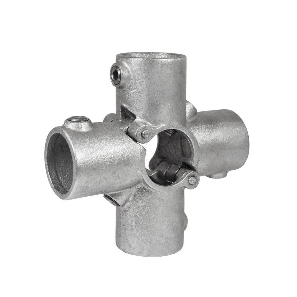 Doos Open klapbaar 4-Weg kruisstuk-E / 48,3 mm (10 stuks)