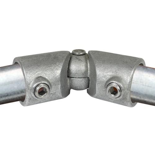 Rohrverbinder Bogen verstellbar-E / 48,3 mm Rohrverbinder Bogen verstellbar-E / 48,3 mm