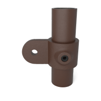 Buiskoppeling Oogdeel scharnierstuk - vintage bruin