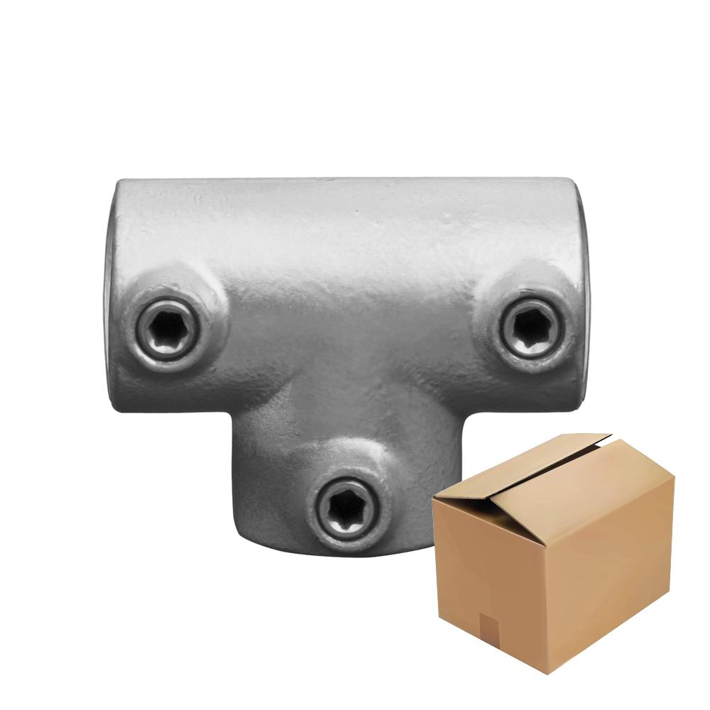 Karton Rohrverbinder T-Stück lang-B / 26,9 mm (60 stück)