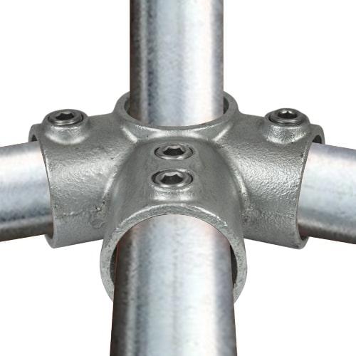 Karton Rohrverbinder Traufentopstück 27½°-D / 42,4 mm (15 Stück)