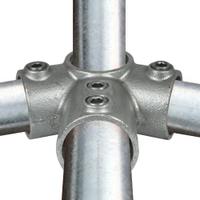 Karton Rohrverbinder Traufentopstück 27½°-D / 42,4 mm (15 Stück)