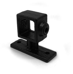 Karton Rohrverbinder Handlaufhalterung – Schwarz – quadratisch - 25 mm (120 Stück)