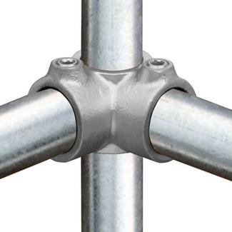 Doos Hoekstuk doorlopende staander-E / 48,3 mm (20 stuks)