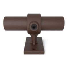 Buiskoppeling Leuningdrager - vintage bruin