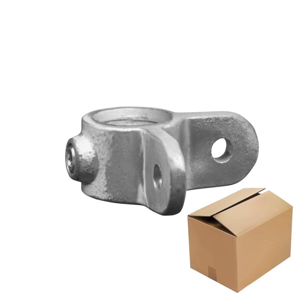Karton Rohrverbinder Gelenkauge doppelt 90°-F / 60,3 mm (35 Stück)
