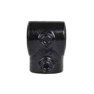 Buiskoppeling Kort T-stuk - zwart-C / 33,7 mm