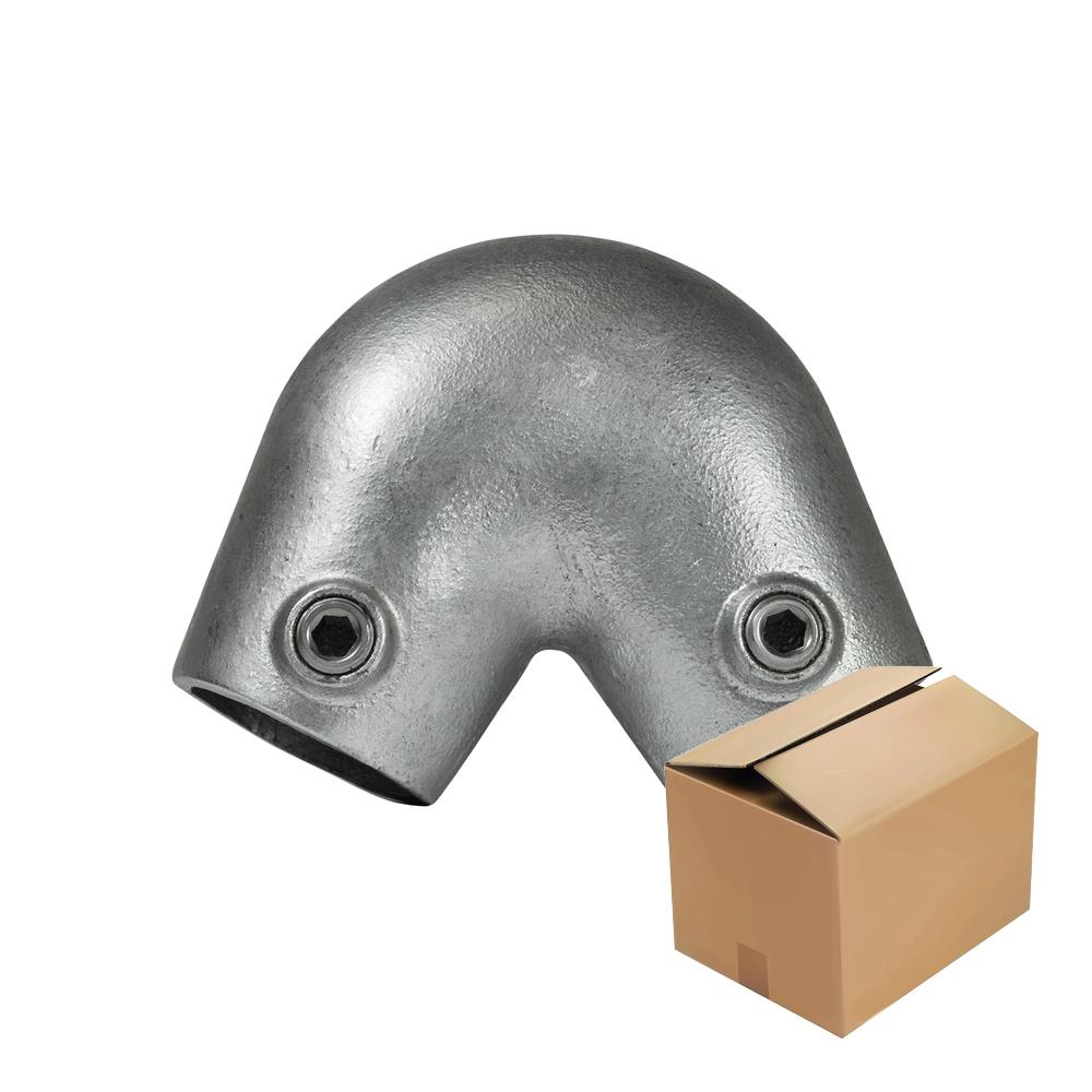 Karton Rohrverbinder Bogen variabel 40° - 70°-E / 48,3 mm (12 stück) Karton Rohrverbinder Bogen variabel 40° - 70°-E / 48,3 mm (12 stück)