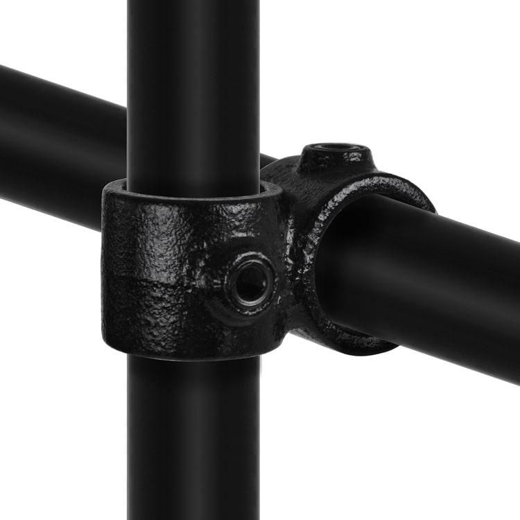 Doos Kruisstuk 90° - zwart-B / 26,9 mm (80 stuks)
