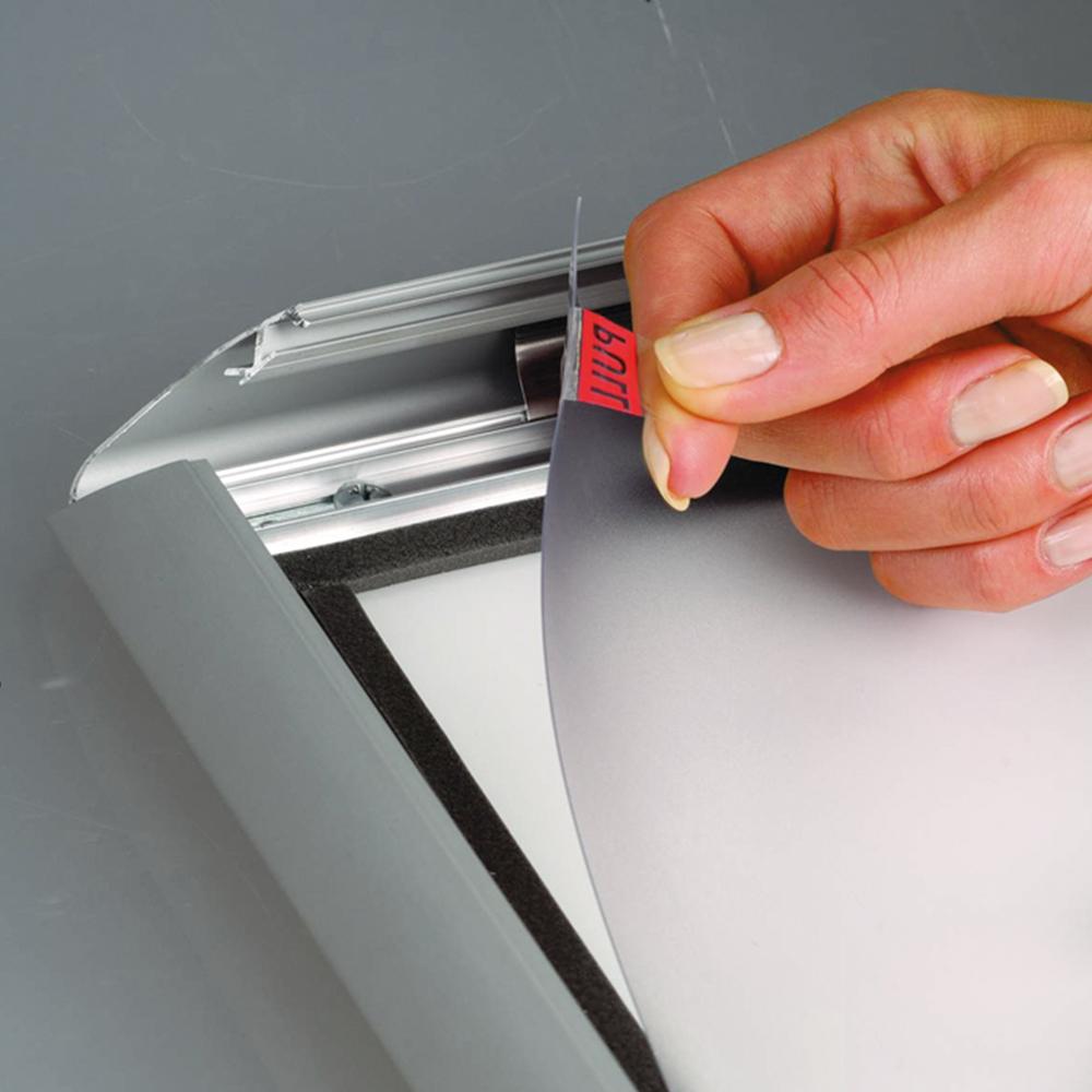 PVC inlegvel 0,5mm - Kliklijst Oldham A1